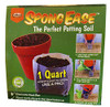 SPONGEASE THER PERFECT POTTING SOIL 1 QUART EXPANDS - GREEN New