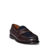 POLO RALPH LAUREN MEN'S PLAID PENNY LOAFERS DARK BROWN/BLACKWATCH SIZE 13