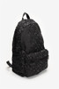 M000963AF13926 ARMANI EXCHANGE MEN'S MALIBU BACKPACK ALLOVER BIG LOGO - BLACK New
