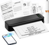 GENERIC PORTABLE PRINTERS WIRELESS FOR TRAVEL A285M SMALL INKLESS PRINTER BLACK
