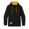 FIELD & STREAM MEN'S SHOVELER RING NECK 1/4 ZIP HOODIE SIZE: MEN L - BLACK