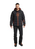 SPYDER MENS RECON SYNTHETIC DOWN JACKET SIZE LARGE - BLK RED New
