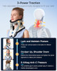 HYBODIES CERVICAL TRACTION DEVICE AIR COLLAR: INFLATABLE NECK STRETCHER - GRAY