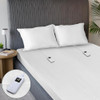 SUNBEAM RESTFUL QUILTED HEATED MATTRESS PAD KING WHITE - MSU3KKS-P000-12A00