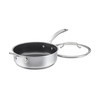 CUISINART FUSIONPLUS HYBRID NONSTICK STAINLESS STEEL COOKWARE - STAINLESS STEEL