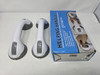 HELPING HANDLE BATHROOM SAFETY EASY TO GRIP - WHITE/GRAY