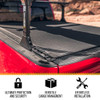 REALTRUCK BAK REVOLVER X4TS HARD ROLLING TRUCK BED TONNEAU COVER 80504RK - BLACK New