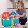 MELISSA & DOUG BLOCKABLES DELUXE CITY SNAP MIX MATCH BUILDING BLOCKS - MULTI