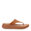 FW4 FitFlop Women's F-Mode Leather Sandal Size 7 LIGHT TAN