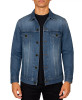 BLU ROCK MEN'S REGULAR-FIT CLASSIC DENIM JACKET - SIZE: MEN 2XL - DENIM New