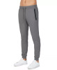BLU ROCK MEN'S SLIM-FIT TECH ZIPPER POCKETS SWEATPANTS - SIZE: MEN XL - CHARCOAL New