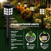 GIGALUMI 12 PACK, WATERPROOF OUTDOOR LIGHTS FXD-12-BLACK