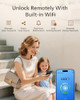 PHILIPS WI-FI DOOR LOCK WIFI SMART LOCK KEYLESS ENTRY DEADBOLT - MATT BLACK