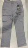BLU ROCK MEN'S FLEX STRETCH COTTON CARGO PANTS, SIZE 32 - GRAY