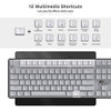 RK ROYAL KLUDGE FULL SIZE MECHANICAL KEYBOARD RAINBOW BACKLIT RK920 - WHITE