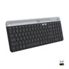 Logitech K585 Multi-Device Slim Wireless Keyboard, Built-in Cradle for Device