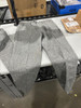 COOFANDY 2 PIECE BUTTON CASUAL SUIT BLAZER JACKET PANTS SIZE: MEN - LIGHT GRAY