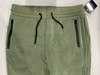 BLUE ICE UNISEX FLEECE JOGGER WITH WATERPROOF ZIP POCKETS - LARGE - OLIVE GREEN New