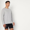AMAZON ESSENTIALS MEN'S SLIM FIT COTTON CREW NECK UNDERSHIRT - SIZE MEN LG- GRAY