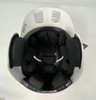 TUCCI XR1 BASEBALL BATTING HELMET FOR JUNIOR, DRILLED - MATTE WHITE