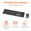 AMAZON BASICS ULTRA PREMIUM WIRELESS KEYBOARD AND MOUSE COMBO HK8983US - BLACK