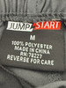 JUMP START PERFORMANCE TRAINING SHORTS ZIPPER POCKETS - SIZE: MEN M - CHARCOAL New