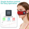 BEDHUM RED LIGHT THERAPY FOR NOSE CORDLESS HEATING NOSE PAD NOSE WARMER