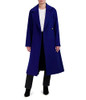 353MW438 COLE HAAN WOMEN'S SOFT LONG SLEEVE FORMAL OVERSIZED COAT SIZE 8 COBALT New