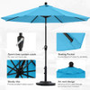 ABCCANOPY 10FT PATIO UMBRELLA TABLE UMBRELLA PUSH BUTTON TILT - TURQUOISE