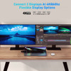 HYPERDRIVE MULTI-DISPLAY DOCKING STATION FORM-FITTING DESIGN FOR 13-14" MACBOOK