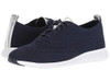 W10586 COLE HAAN WOMEN'S 2.ZEROGRAND OXFORD, SIZE 8.5, MARINE BLUE/ARGENTO