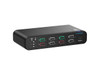Belkin 4:2 DisplayPort MultiClave Secure KVM Switch with CAC - 4K - 3840x2160 -