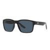 06S9049 COSTA DEL MAR PAUNCH MENS POLARIZED SUNGLASSES MEN SIZE 57 BLACK/GRAY