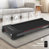 GOYOUTH 2 IN 1 UNDER DESK ELECTRIC TREADMILL EXERCISE MACHINE - BLACK MEDIUM