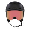 OAKLEY MOD7 SNOW HELMET SIZE SMALL BLACKOUT W/PRIZM ROSE GOLD IRIDUM - SECONDS