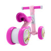 JETSON BOUNCE BALANCE BIKE FOUR WHEELS RIDE ON INDOOR OUTDOOR - PINK