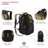 SWISSGEAR ENDURE SCANSMART LAPTOP BACKPACK TSA APPROVED TECH BACKPACK – OLIVE New