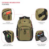 SWISSGEAR ENDURE SCANSMART LAPTOP BACKPACK TSA APPROVED TECH BACKPACK – OLIVE New