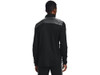 1360712 UNDER ARMOUR MENS COMMAND 1/4 ZIP FLEECE BLACK XL