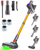 SVHT CORDLESS VACUUM CLEANER, 450W 40KPA FOR HOME LIGHTWEIGHT STICK - GOLD
