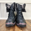 PAJAR CANADA ALICE WATERPROOF LINED SNOW BOOTS - SIZE: WOMEN 7-7.5 - BLACK/GRAY