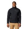 COLUMBIA PHG ASCENDER II SOFTSHELL JACKET - SIZE: MEN M - BLACK