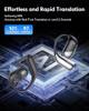 GENERIC AI TRANSLATION EARBUDS - BLACK/SILVER