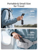 JOYFAR PORTABLE CHARGER WITH BUILT-IN USB-C CABLE & PLUG 10,000MAH 22.5W - BLACK New