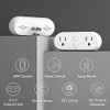 HBN SMART PLUG 15A WIFI&BLUETOOTH OUTLET EXTENDER DUAL SOCKET U153T-4P - WHITE