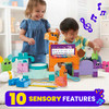 MEGA BRANDS MEGA BLOKS FISHER-PRICE TODDLER BUILDING MUSICAL FARM BAND HPB46