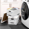 BANKERS BOX BASIC DUTY FILE STORAGE BOXES LIDS LETTER/LEGAL (0071303) - WHITE New
