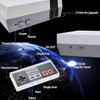LINK RETRO MINI CONSOLE 620 GAMES 8 BIT SYSTEM BUILT IN 2 CONTROLLERS - GRAY