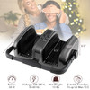 COSTWAY FOOT CALF MASSAGER HEAT SHIATSU DEEP KNEADING ROLLING SMART - GRAY