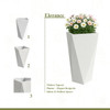 LEISUREMOD ALOE FIBERSTONE AND MGO CLAY PLANTER - WHITE